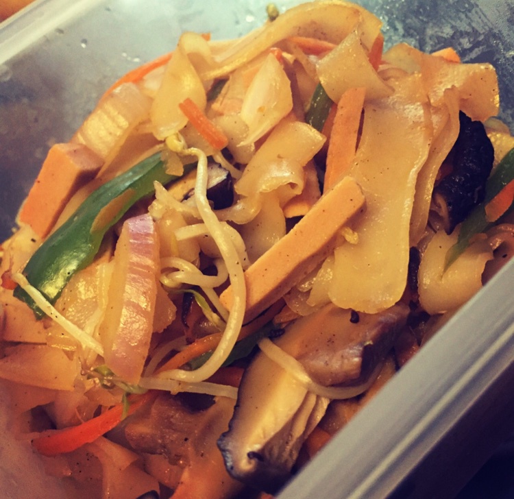 简易炒河粉