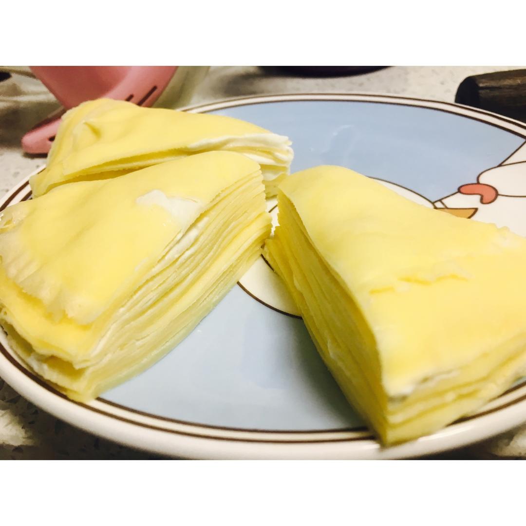 榴莲千层蛋糕