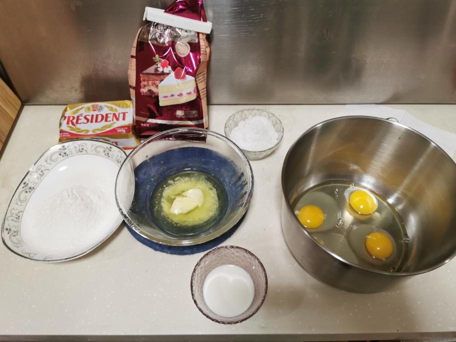 纯奶手撕吐司的做法 步骤1