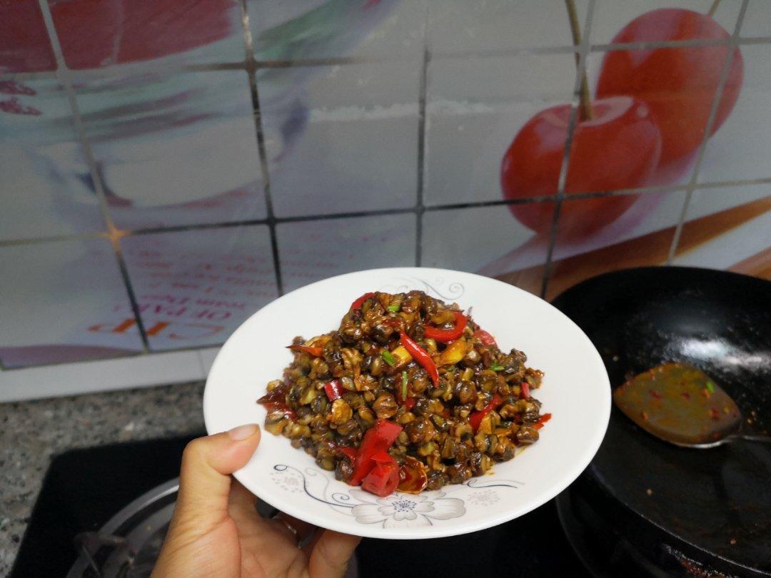 爆炒螺蛳肉