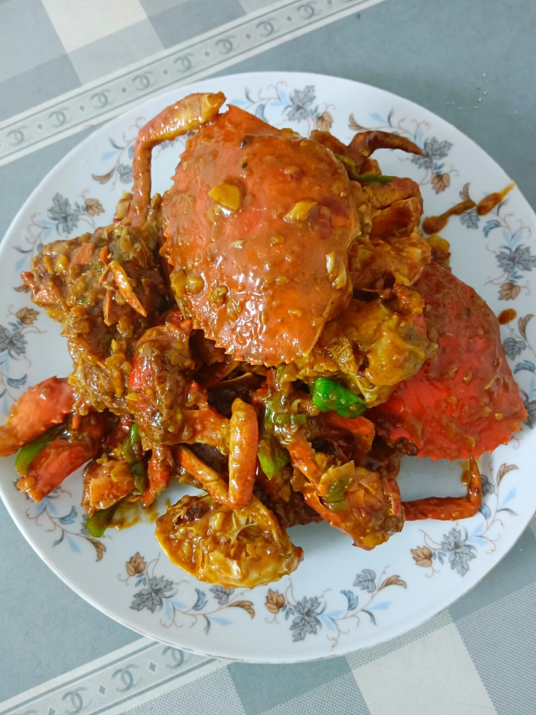 香辣炒膏蟹