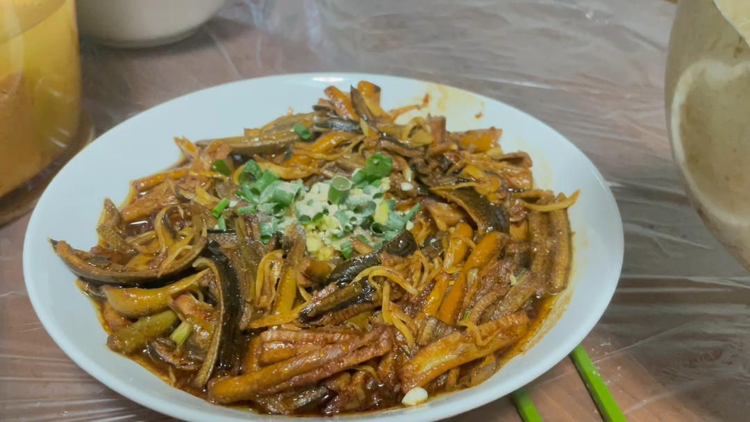 大师级正宗老上海本帮菜响油鳝丝