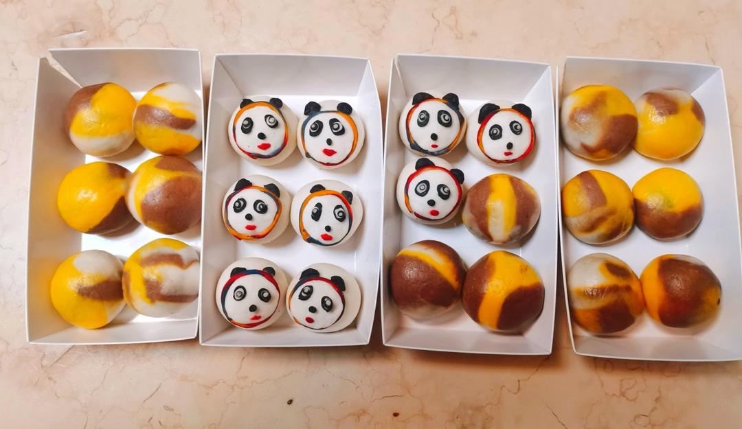 冰墩墩卡通汤团