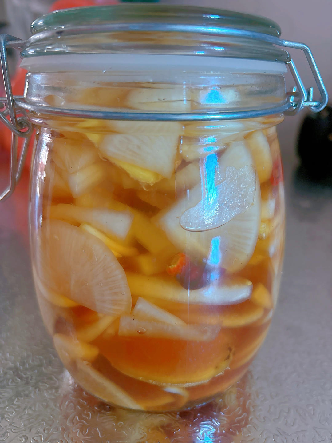 酸辣爽口泡萝卜片（即食）