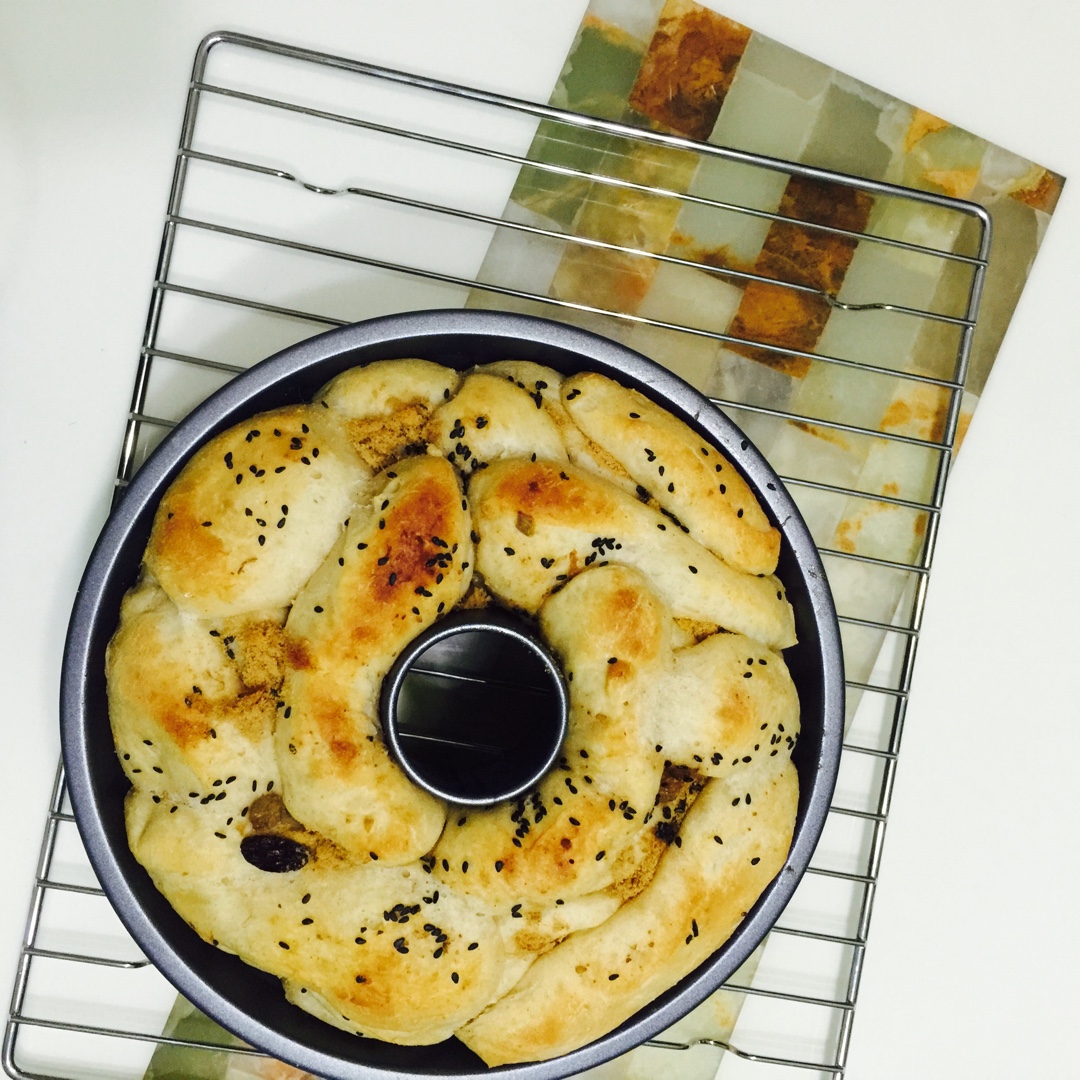 肉松手撕面包—超软会爆浆的面包哟