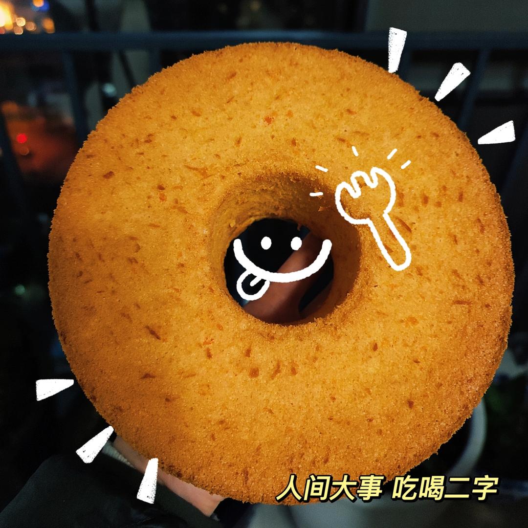 南瓜戚风蛋糕