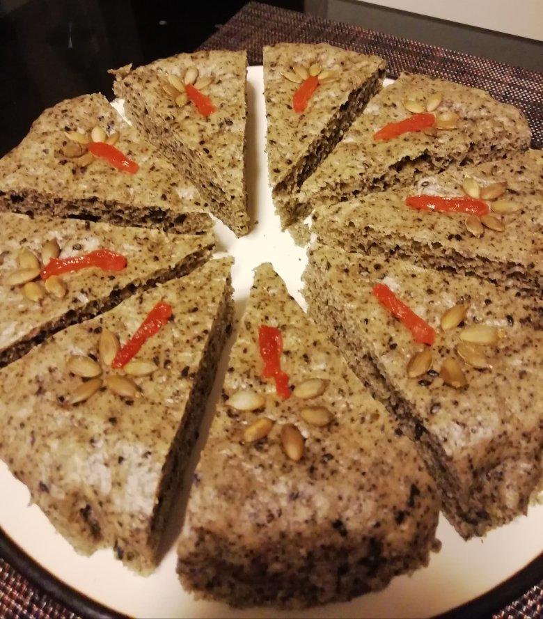 奶香黑芝麻发糕