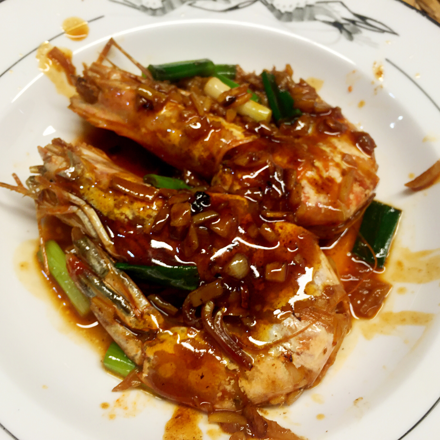 油焖大虾
