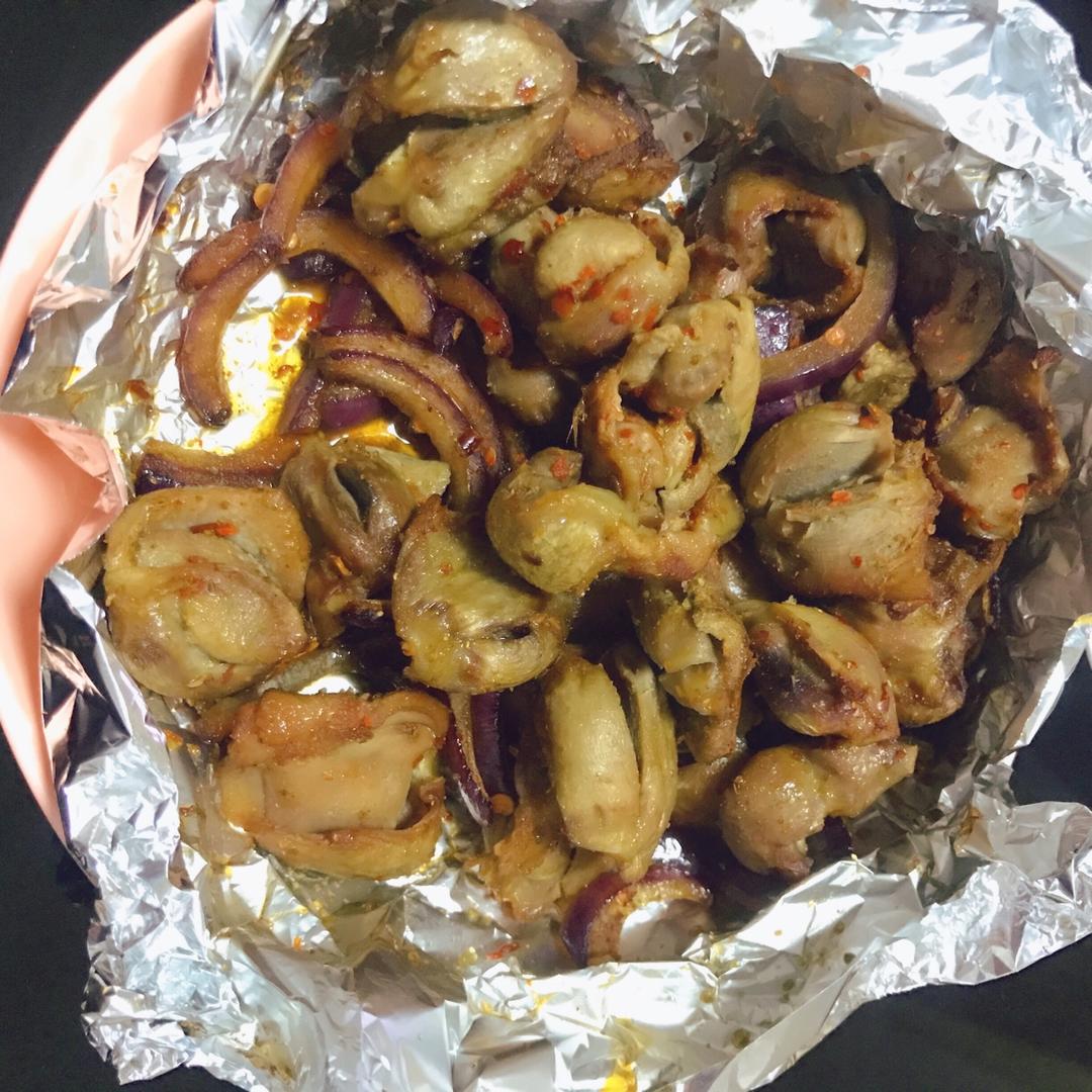 香烤鸡胗丨健康·三餐