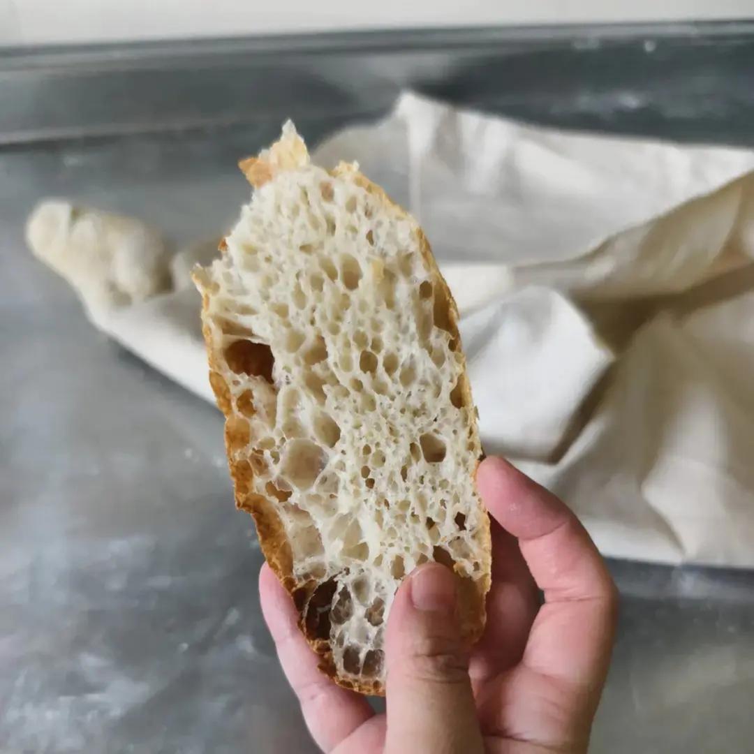 无糖少油｜原味恰巴塔面包｜Ciabatta