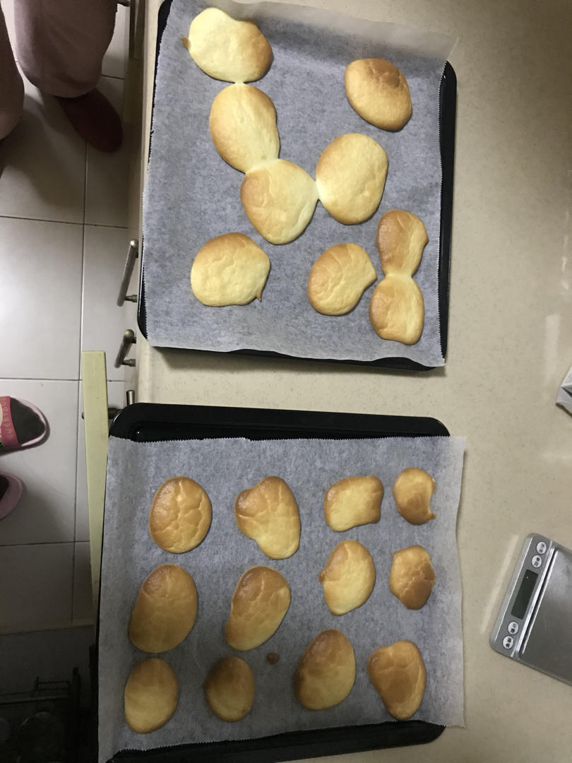 不加一滴油，入口即化的手指饼干，一次成功