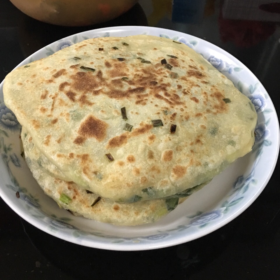 自制葱油饼