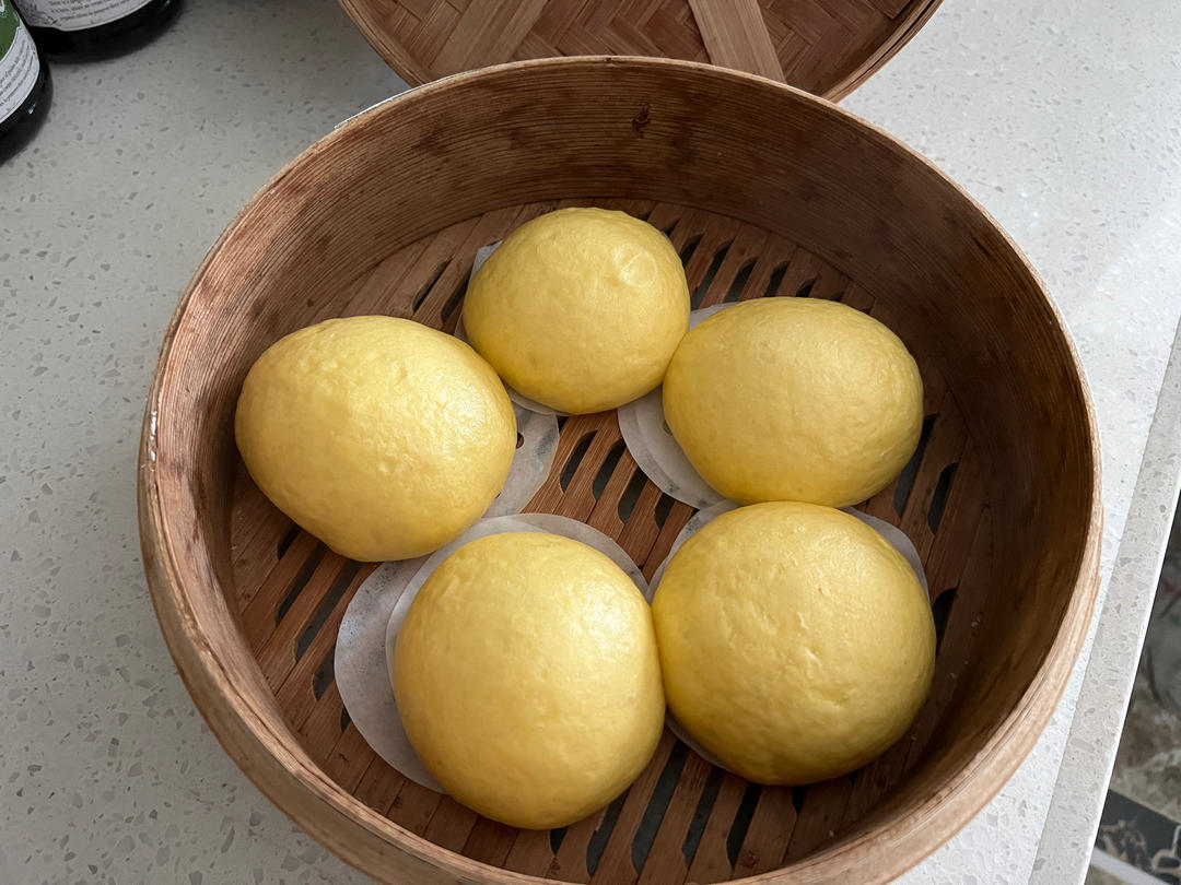 牛奶南瓜馒头＿六步法