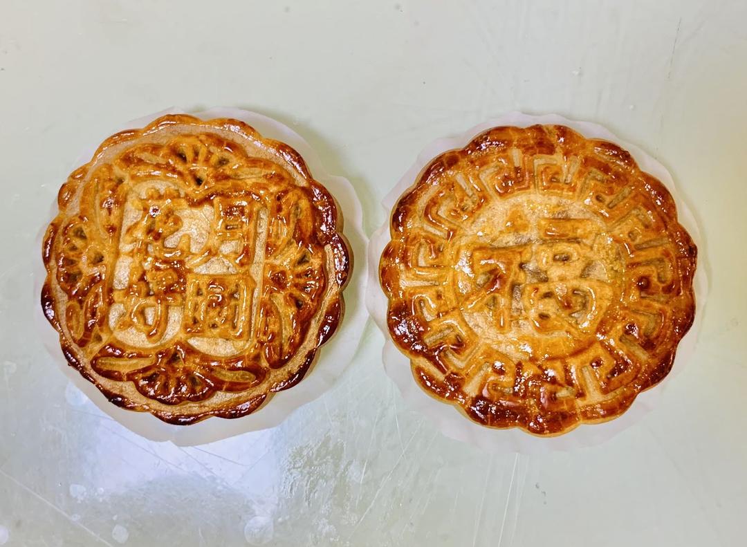 【终极版广式月饼配方】表皮油亮的秘诀！