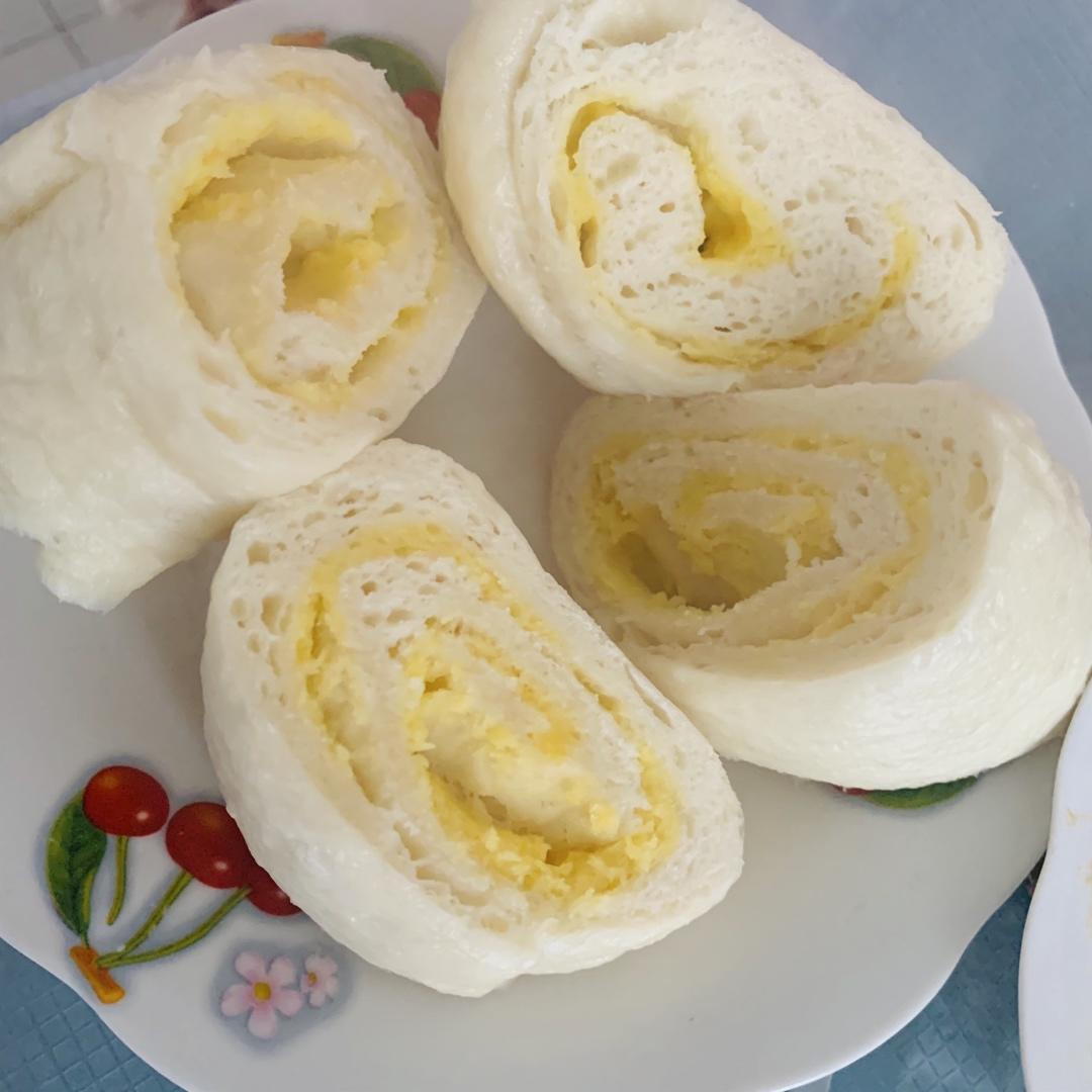 简易奶黄包