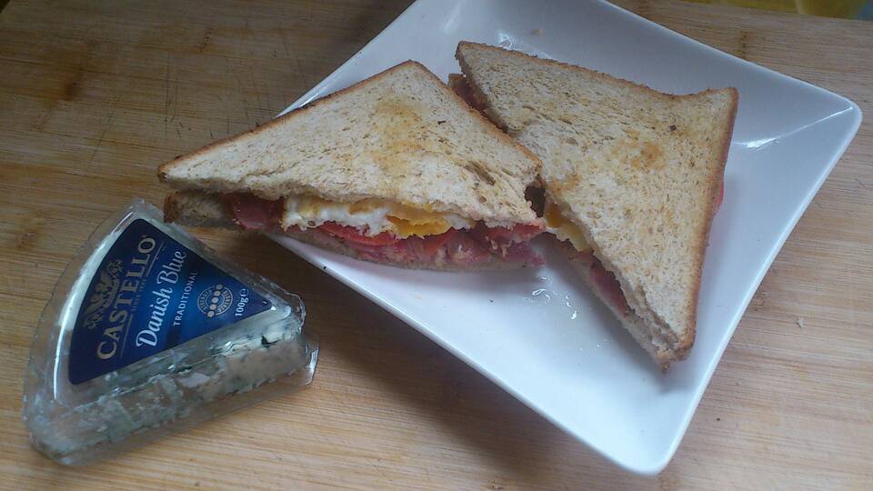 法式培根三明治