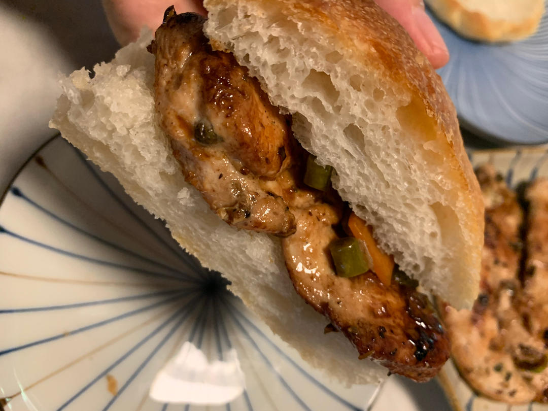 香煎鸡腿肉