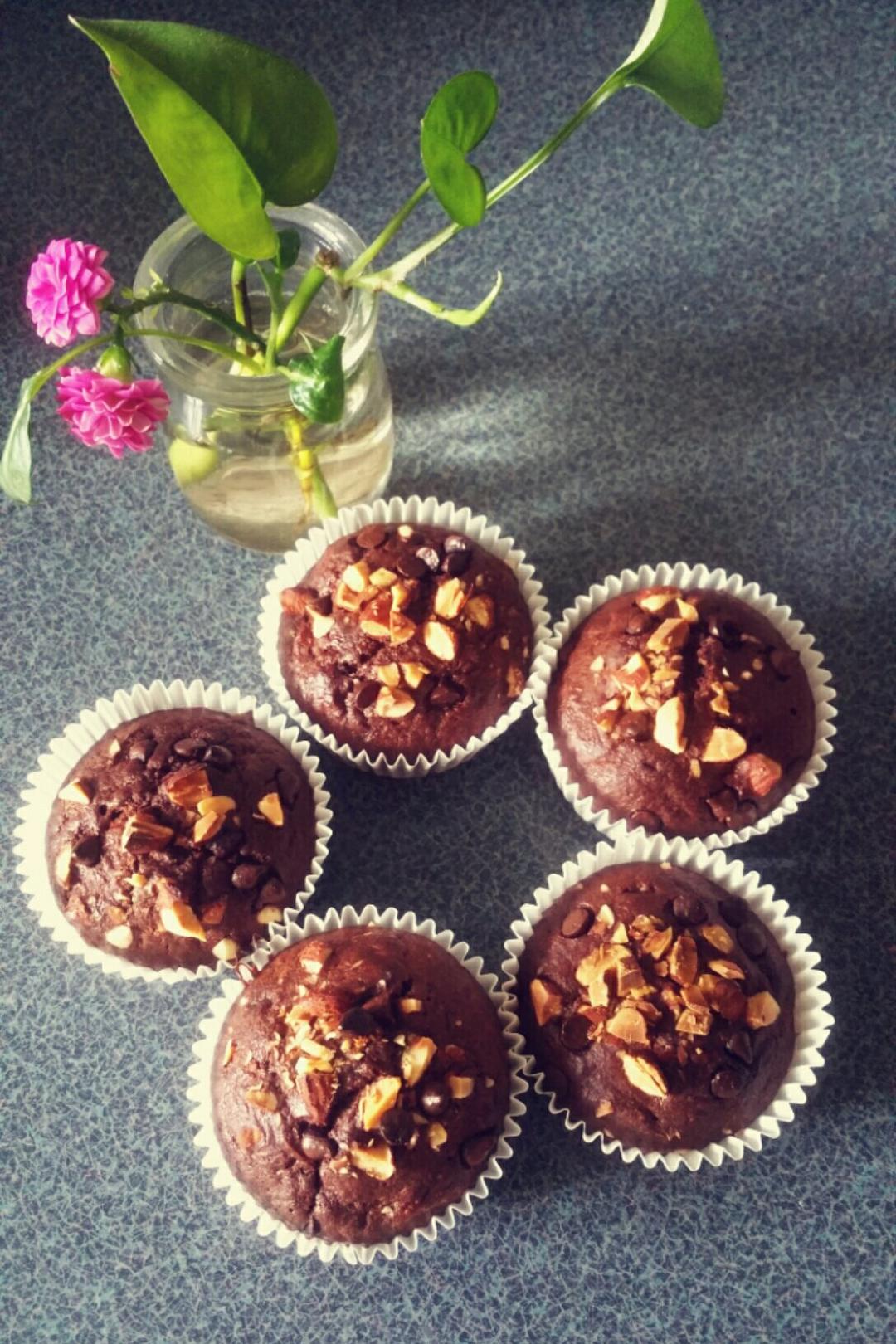 香蕉巧克力马芬