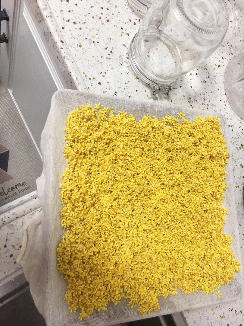 不变色的糖桂花