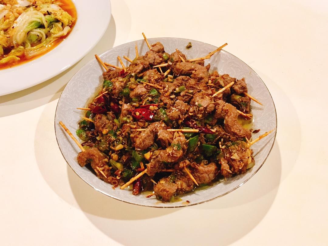 牙签牛肉 道地湖南味
