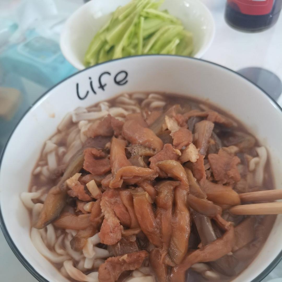 茄子打卤面