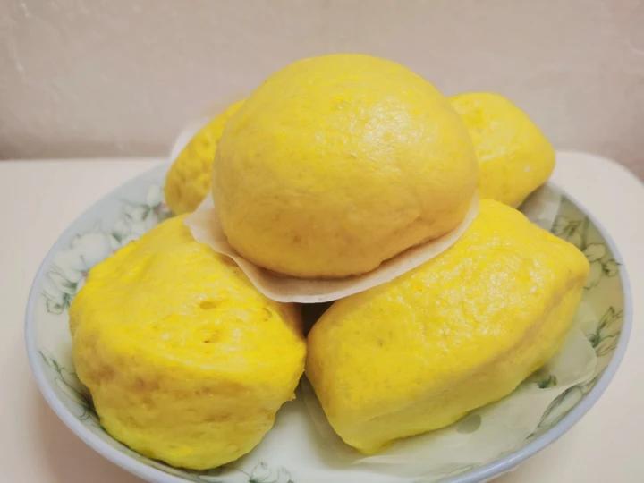 新手也可以--详解如何做出人见人爱、金黄的南瓜馒头