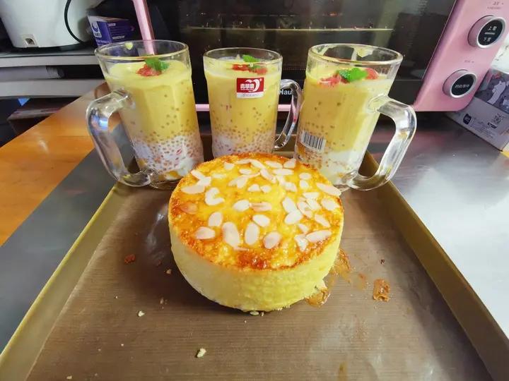双重芝士岩烧蜂蜜蛋糕 | 岩烧酱+乳酪戚风,完胜岩烧乳酪吐司!