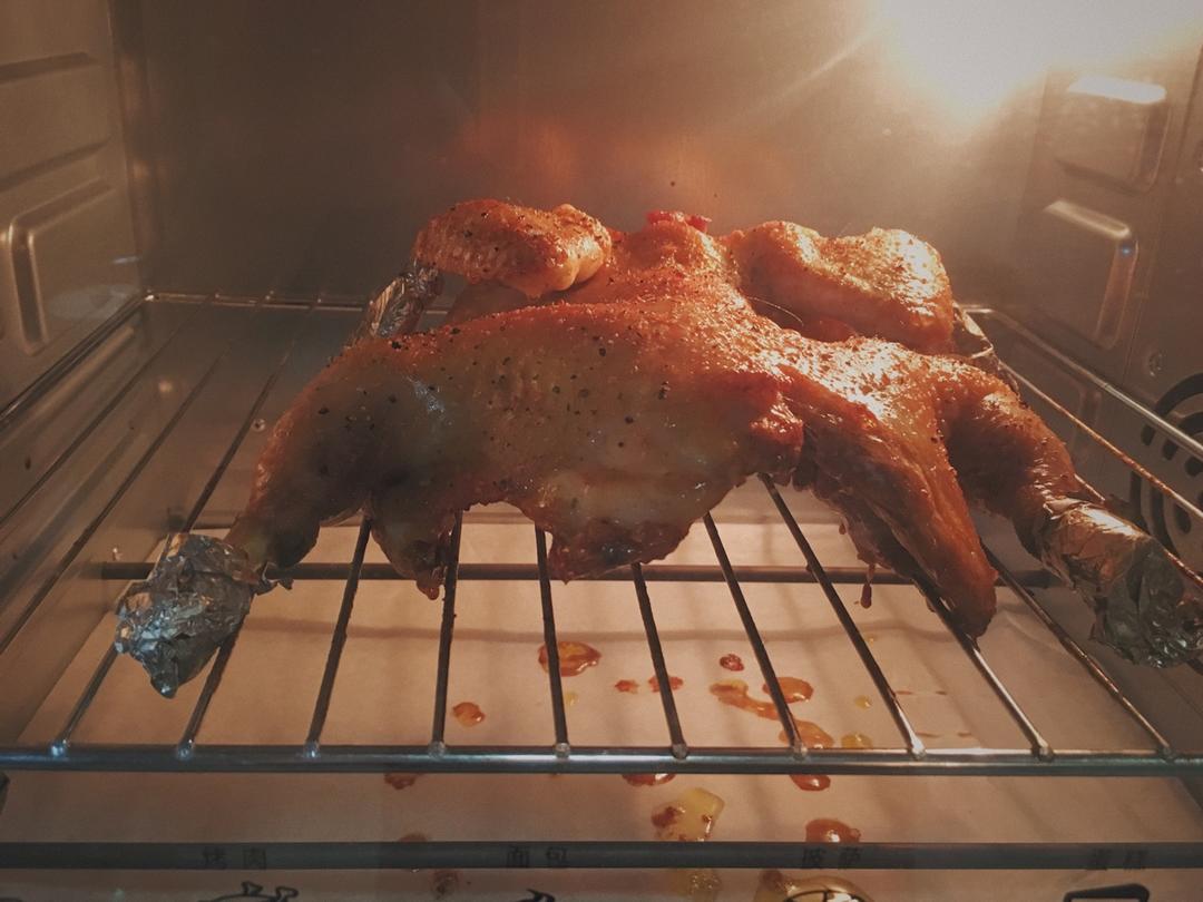 袋袋烤鸡--自制腌料+脆皮秘籍