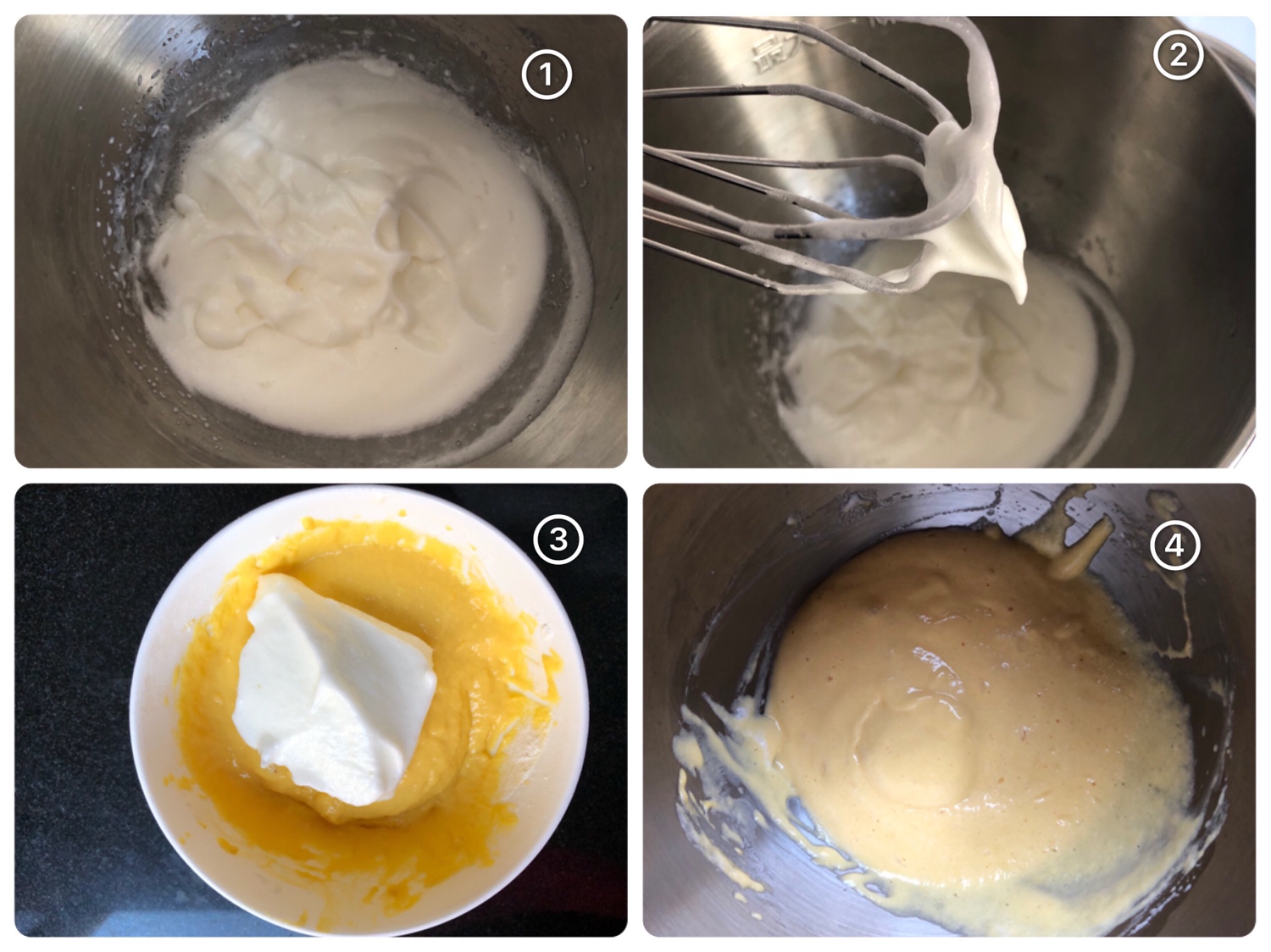 不加一滴油的低糖酸奶蛋糕㊙️超简单易上手的做法 步骤3