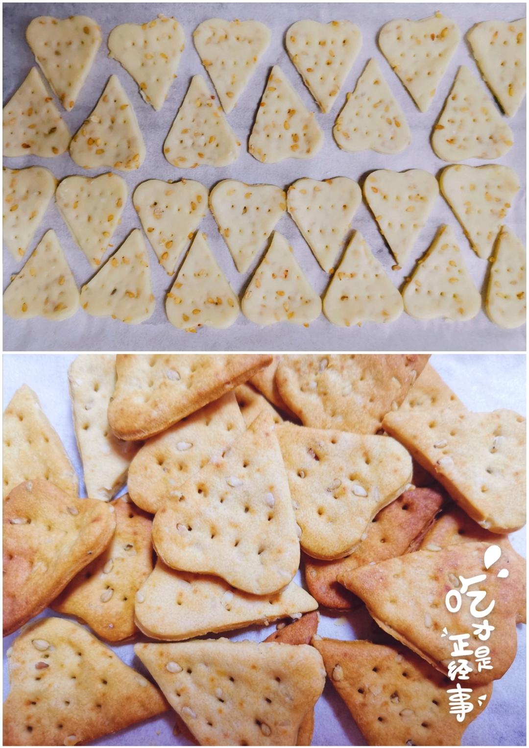 芝麻全麦苏打饼干（勾氏私房菜）