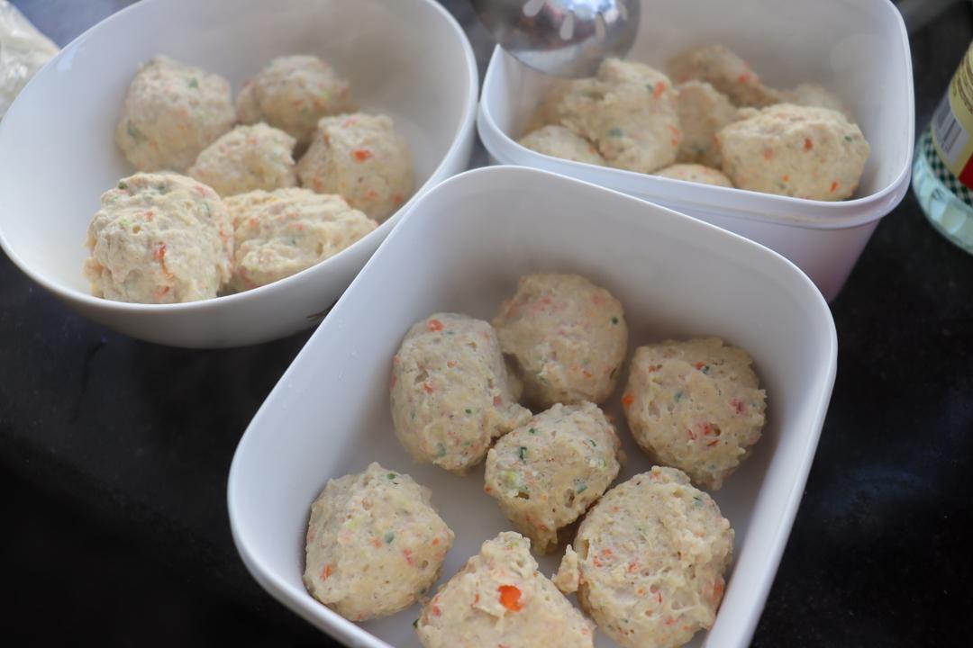 鸡胸肉丸子 减脂减肥餐的做法