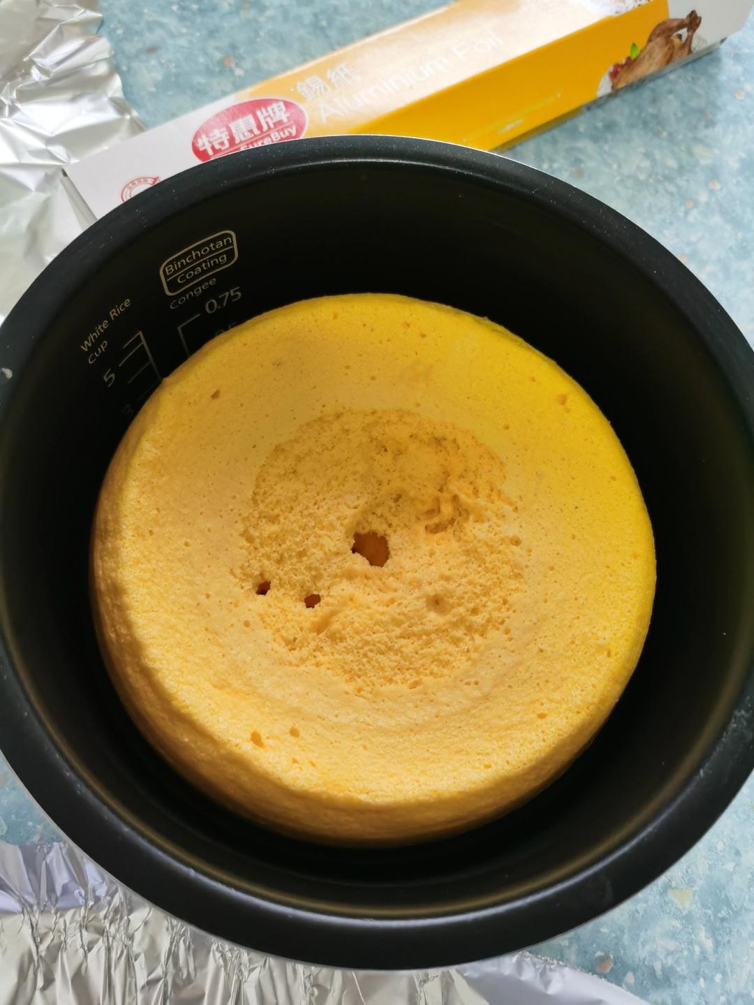 简单的电饭锅蛋糕(不用秤版)