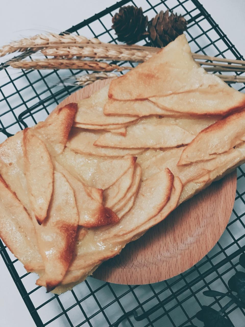 风靡法国的苹果隐形蛋糕