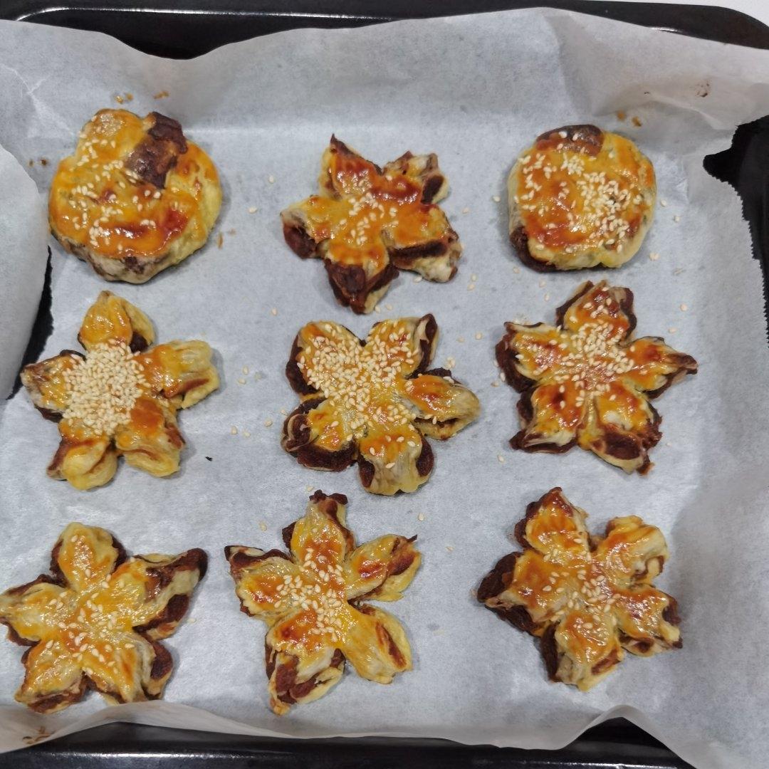 【花样挞皮】更新中！月饼豆沙酥香蕉酥老婆饼、荷花桃花樱花梅花紫荆花海棠花等花花