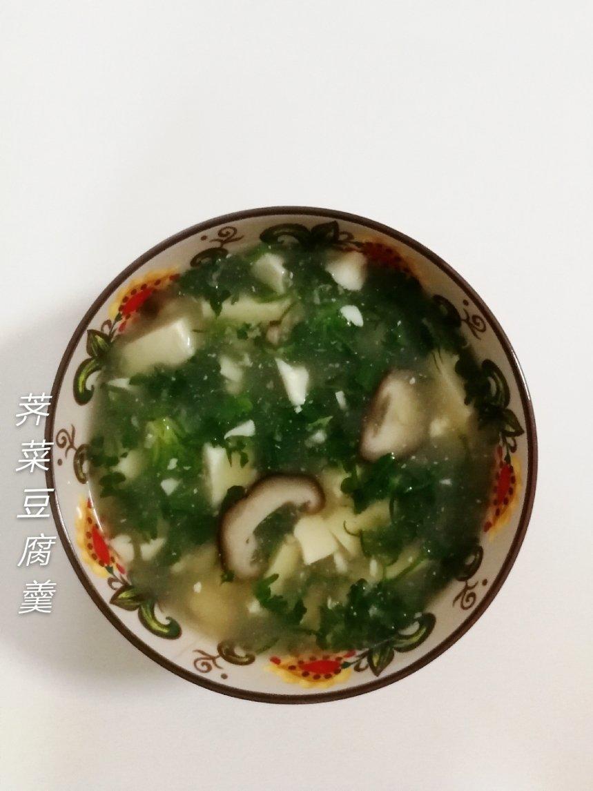 荠菜豆腐羹