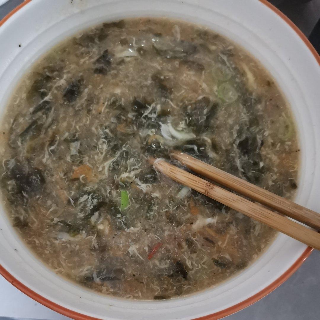 妙招紫菜蛋花汤