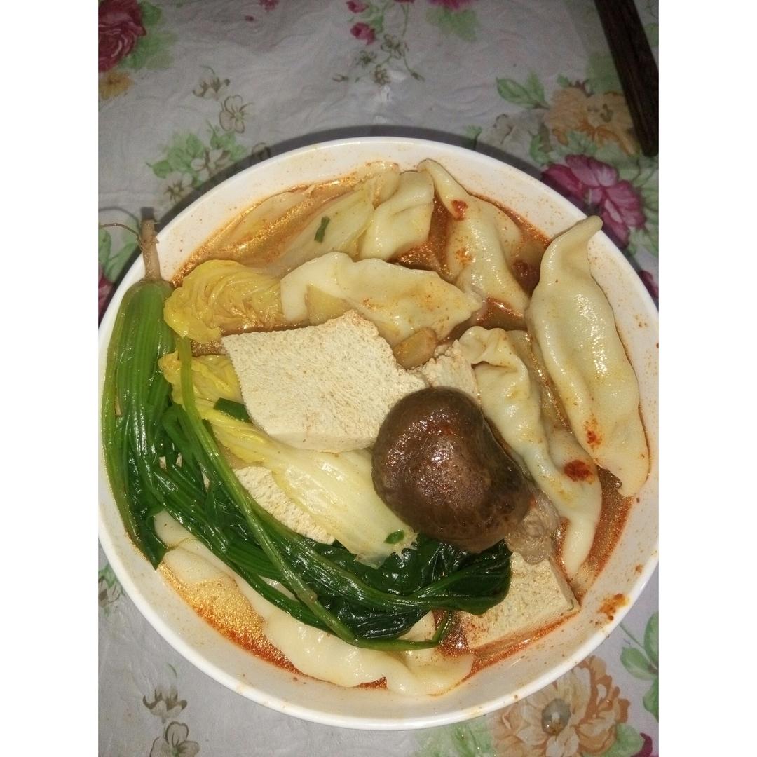 韭菜猪肉水饺
