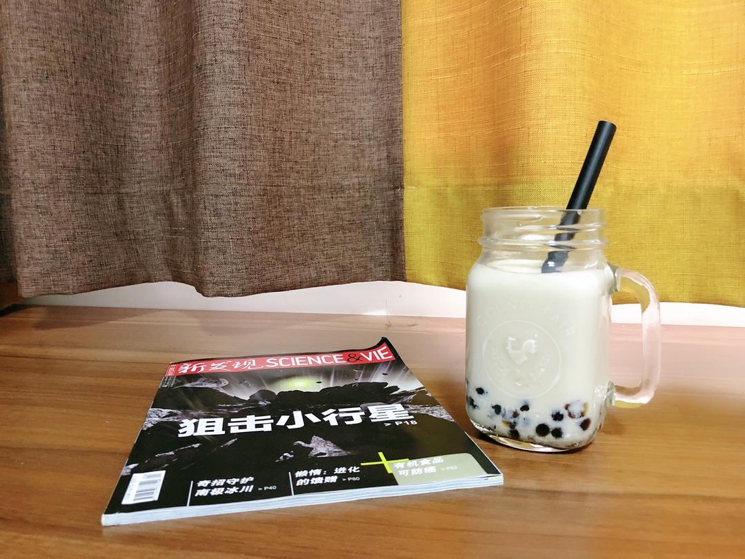 自制简易珍珠奶茶的做法