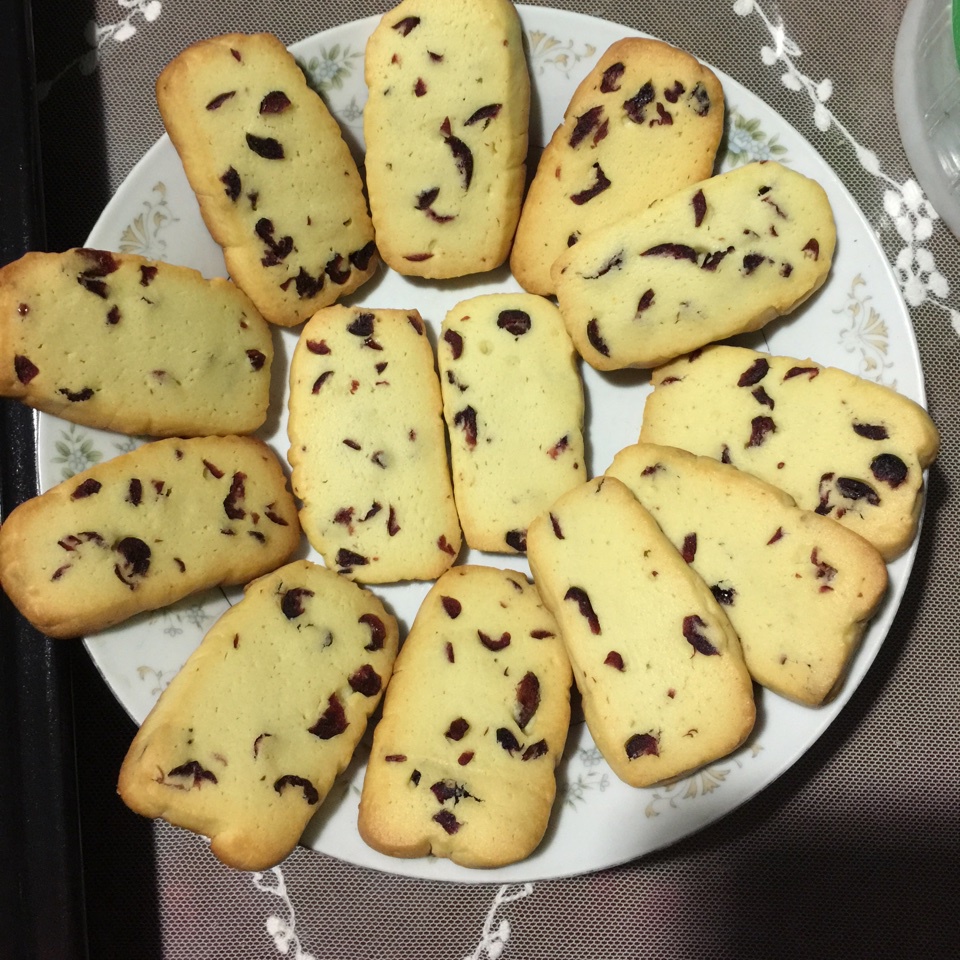 蔓越莓饼干 蔓越莓曲奇
