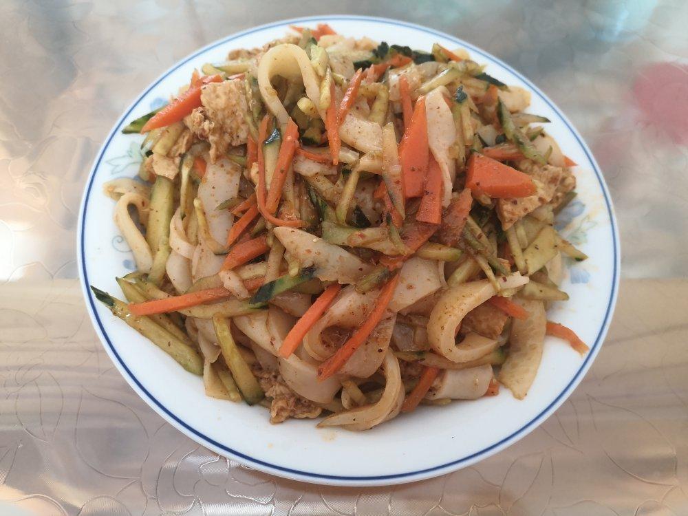 凉皮-家庭自制（告诉你自己做更劲道的秘诀）