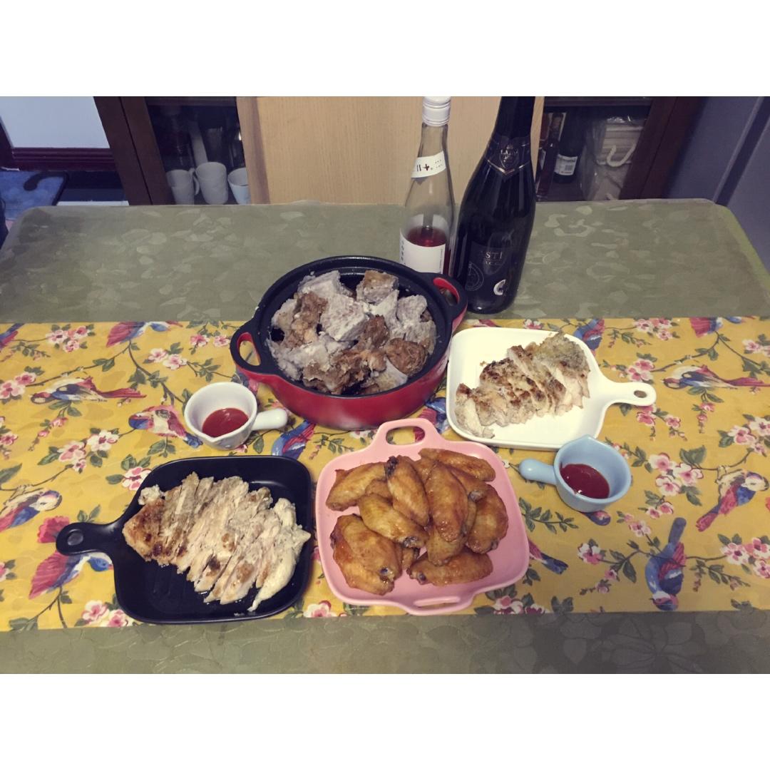 酷炫屌炸天好吃的煎鸡胸肉（香蒜蜂蜜煎鸡胸肉）