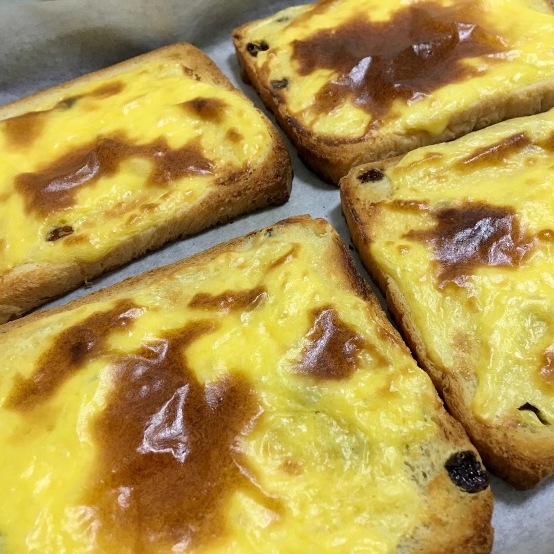 乳酪烤吐司片（十分钟早餐）