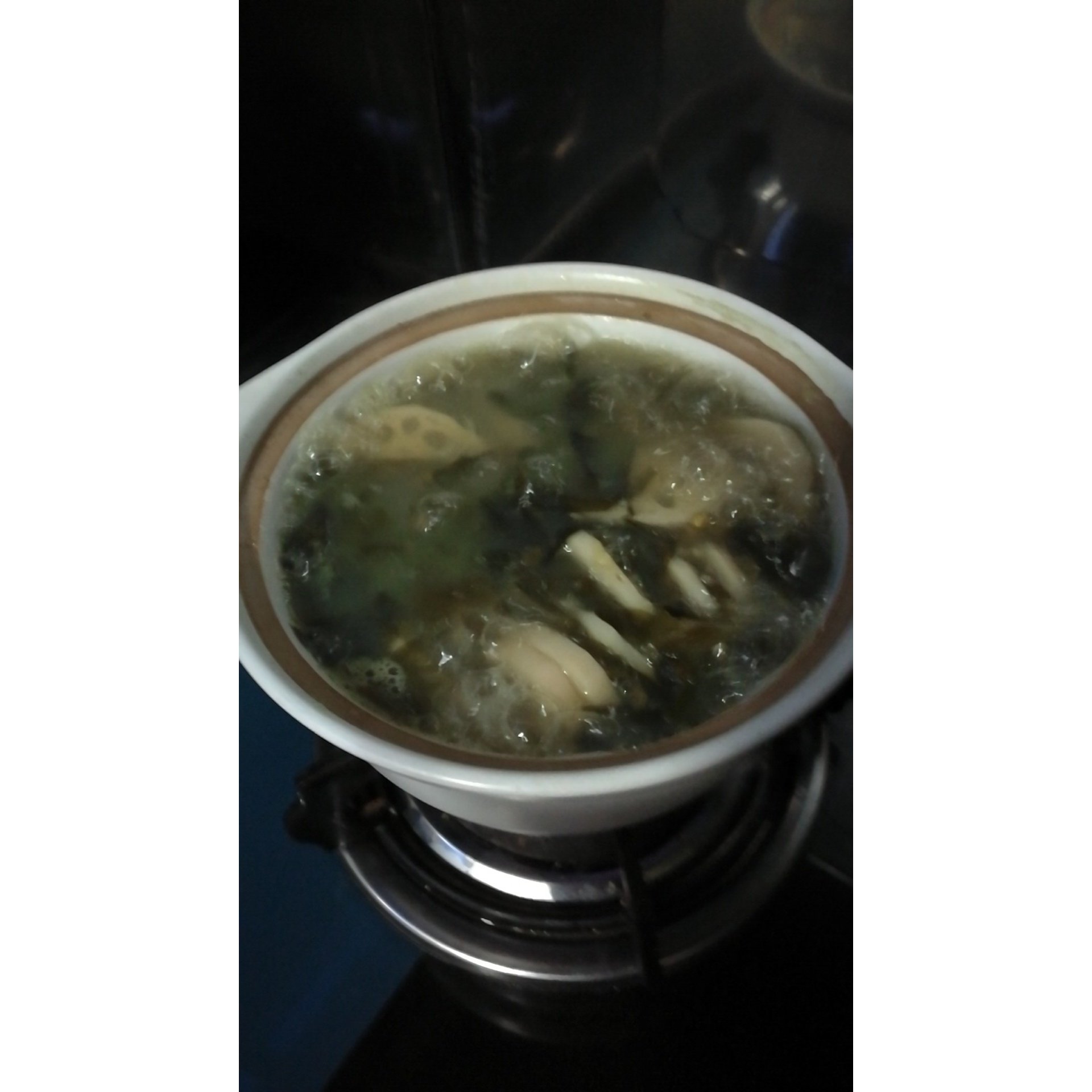 海带绿豆莲藕汤
