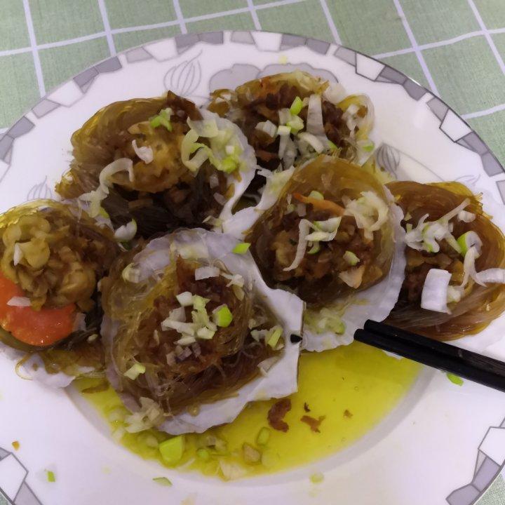 蒜蓉粉丝蒸扇贝