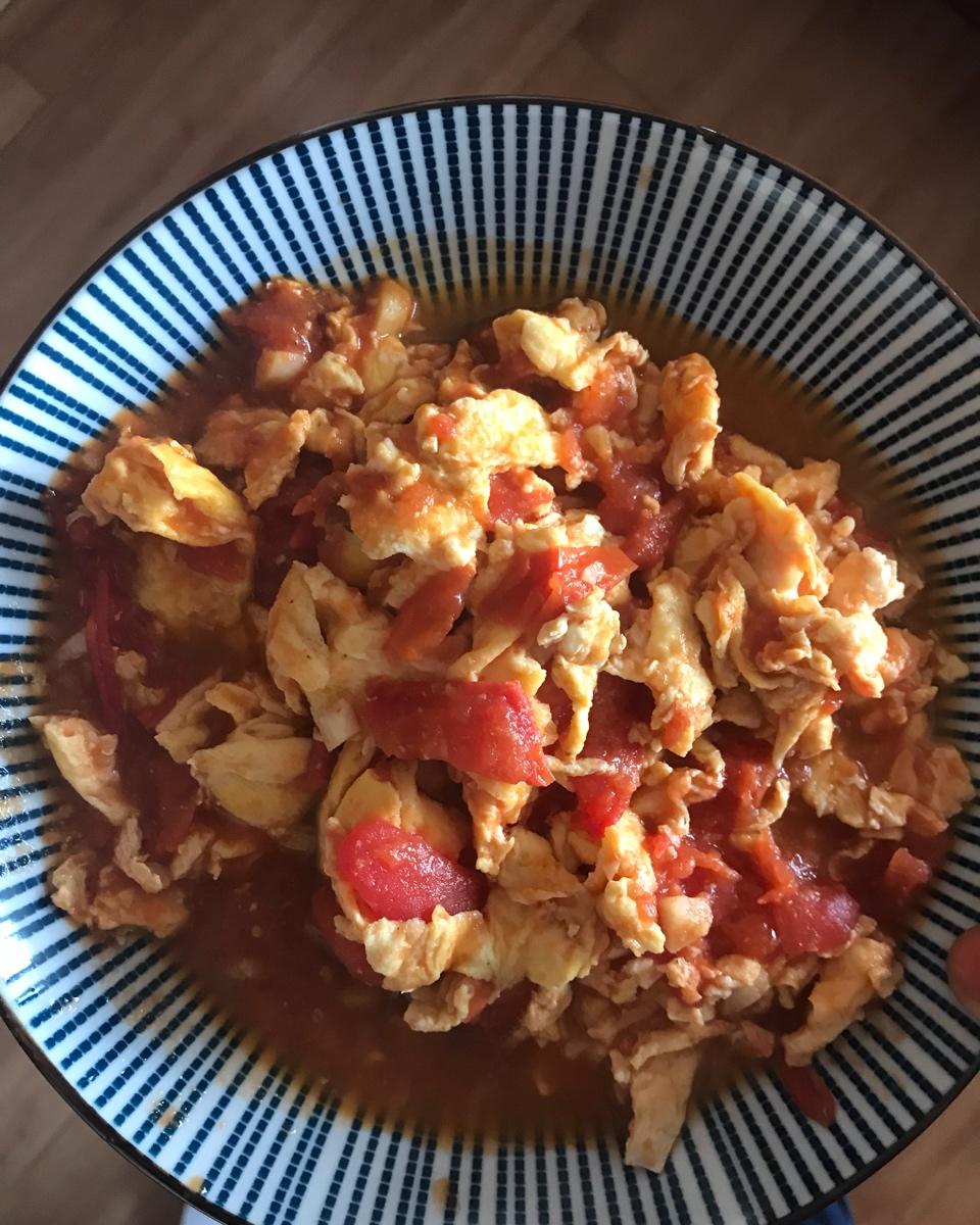 西红柿炒鸡蛋（嫩滑版）