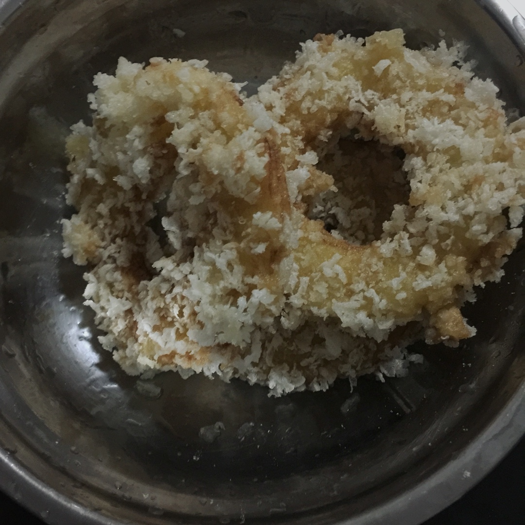 甜甜苹果圈。