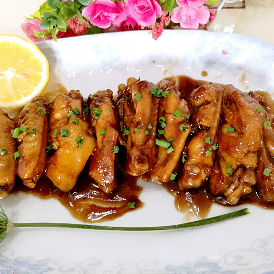 美味姜茶可乐鸡翅