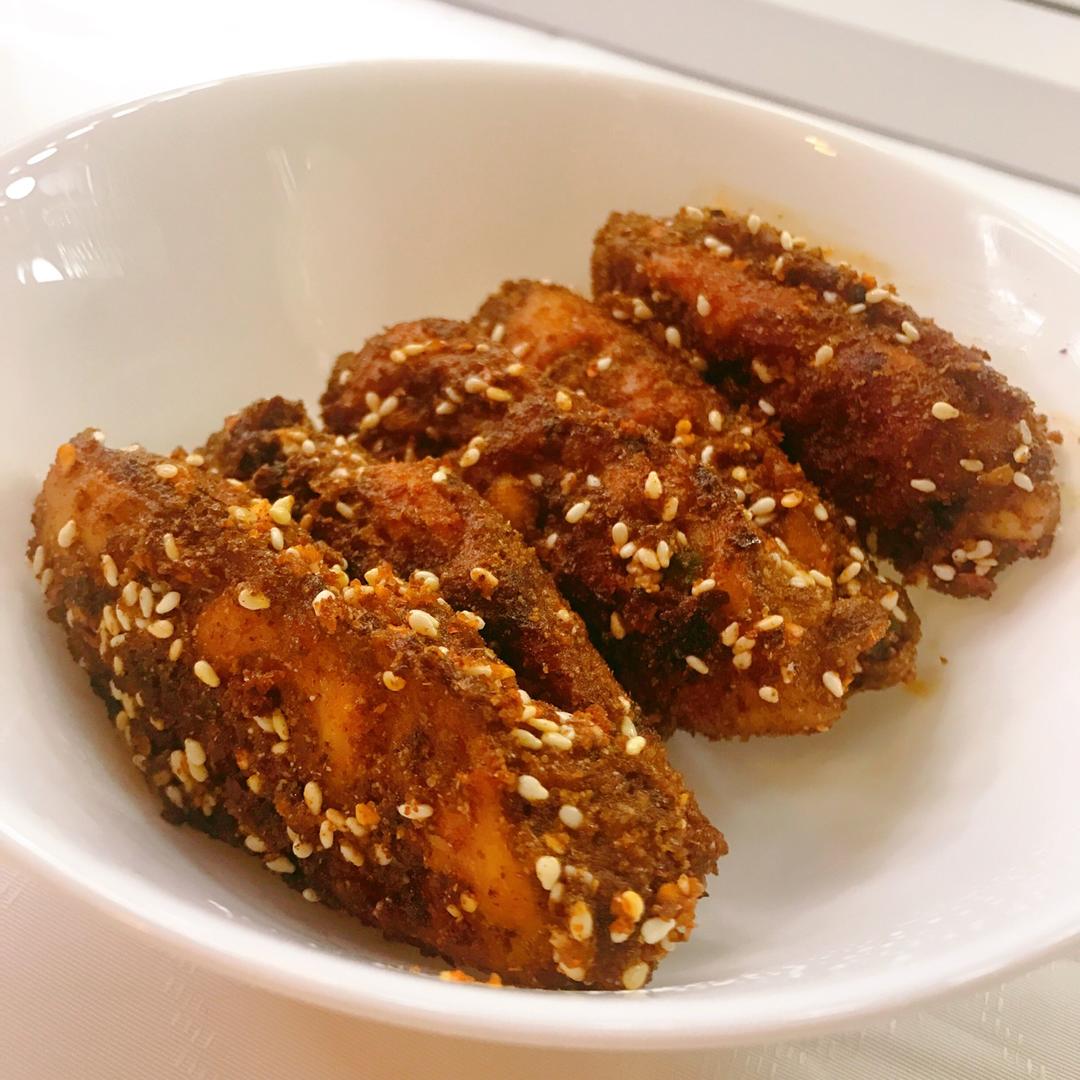 孜然鸡翅零难度做法
