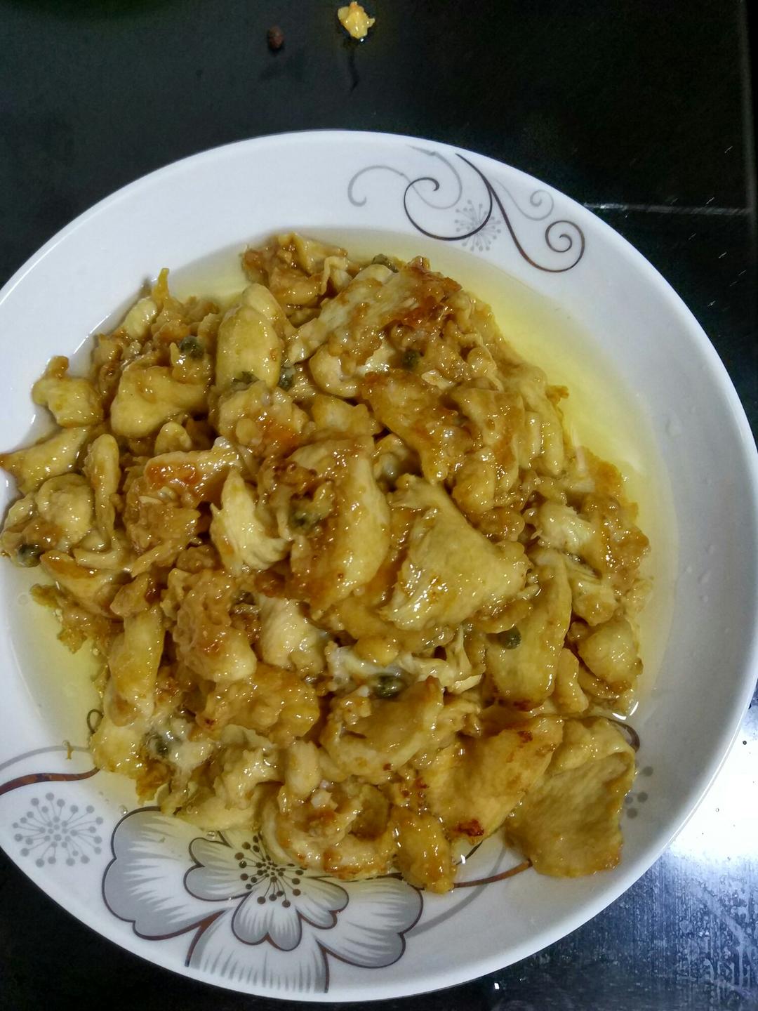 鸡胸肉生姜烧