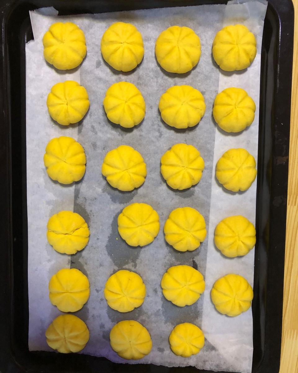 迷你南瓜饼干  宝宝辅食食谱